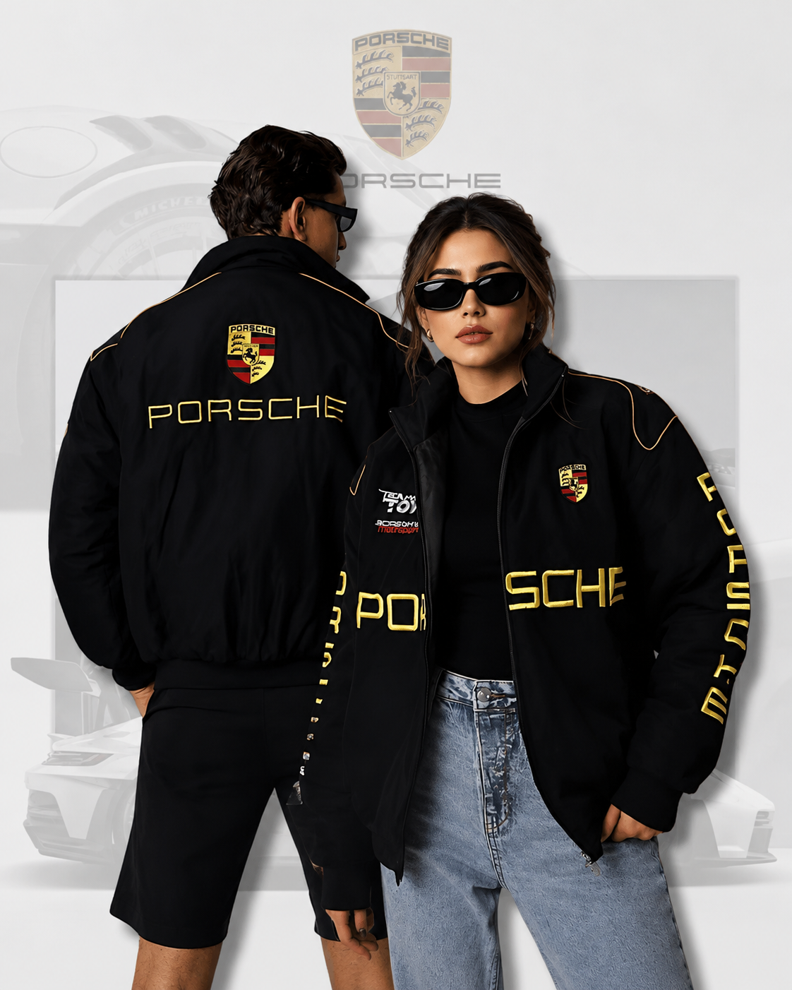 Porsche Jacket – Premium F1 Racing Streetwear by Vanzi