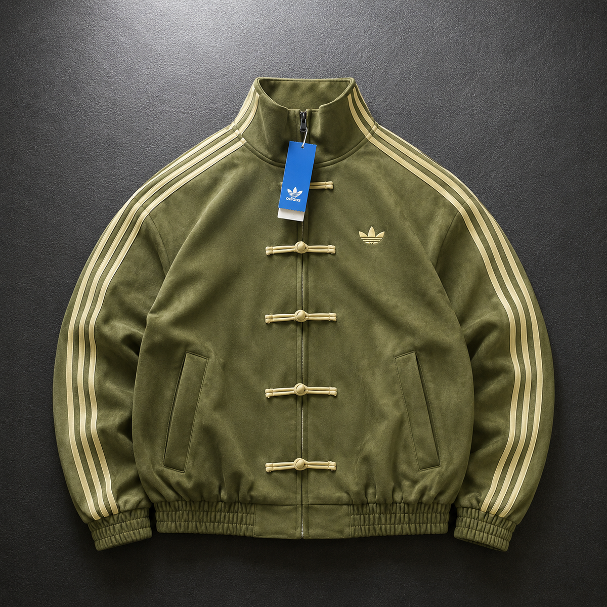 VANZI Olive CNY Jacket – Heritage Meets Streetwear