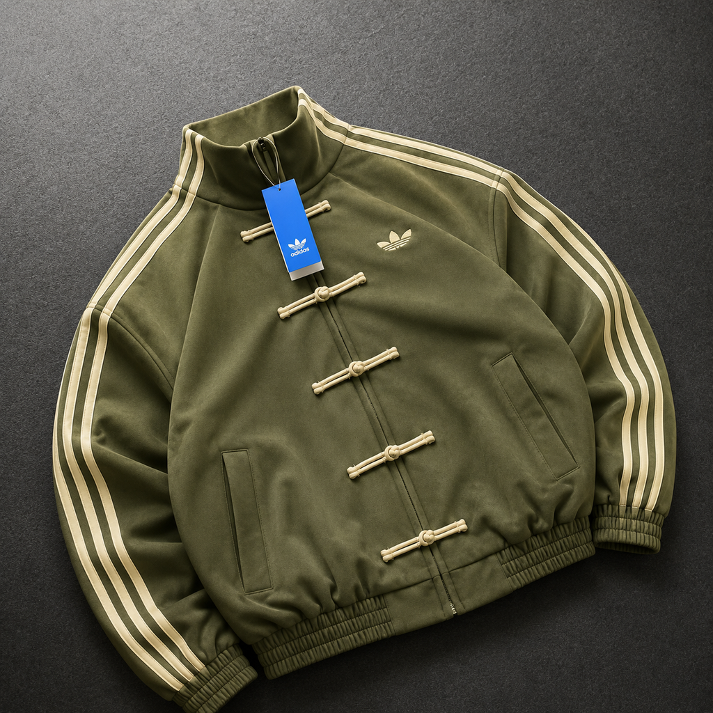 VANZI Olive CNY Jacket – Heritage Meets Streetwear
