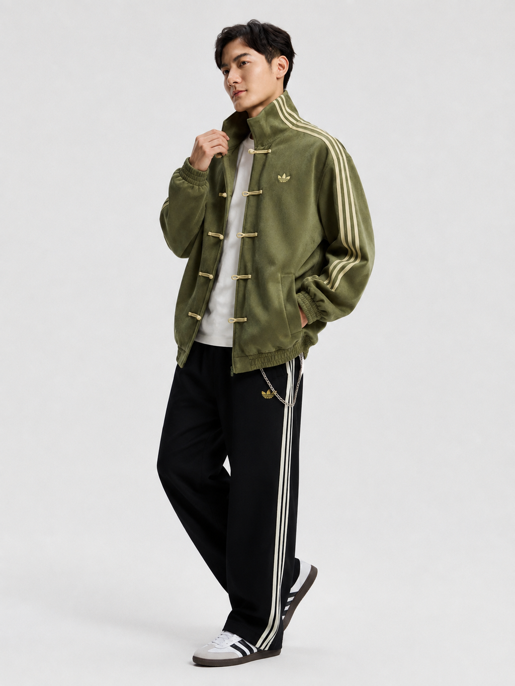 VANZI Olive CNY Jacket – Heritage Meets Streetwear
