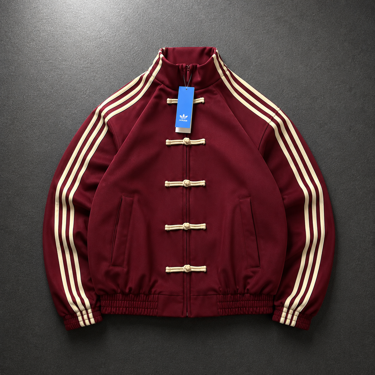 VANZI-MAROON CNY JACKET