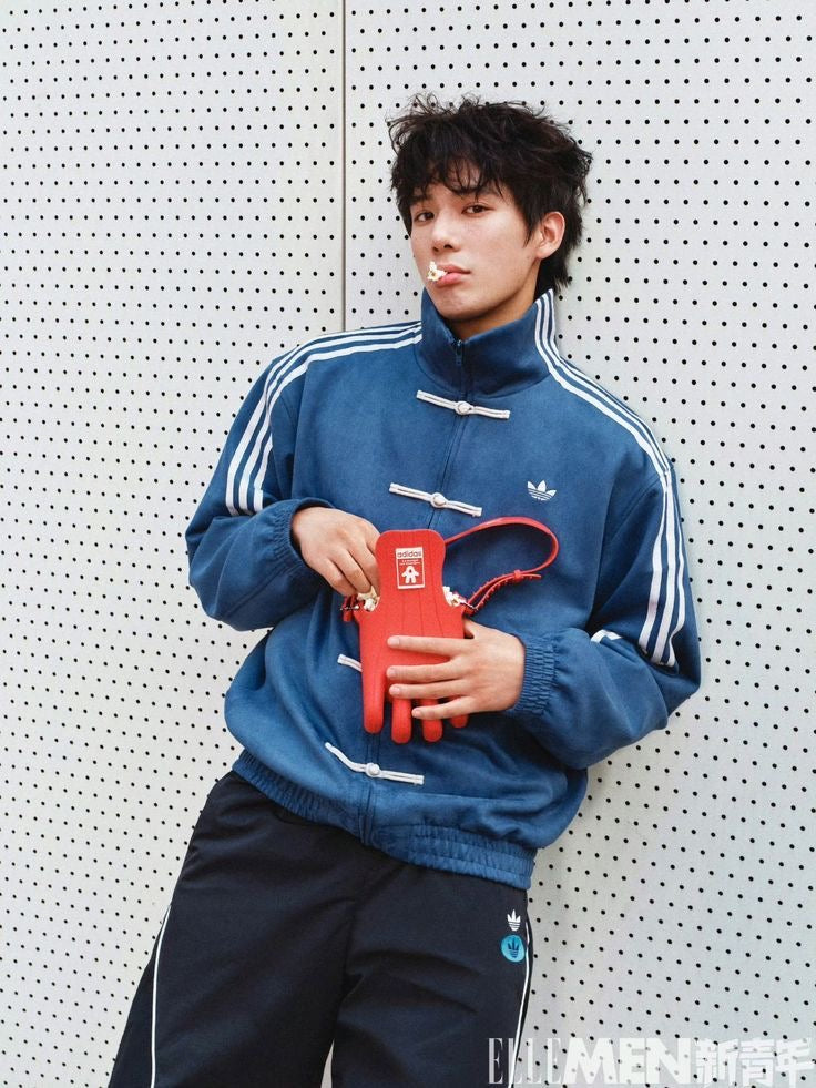 VANZI — BLUE CNY JACKET