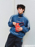 VANZI — BLUE CNY JACKET