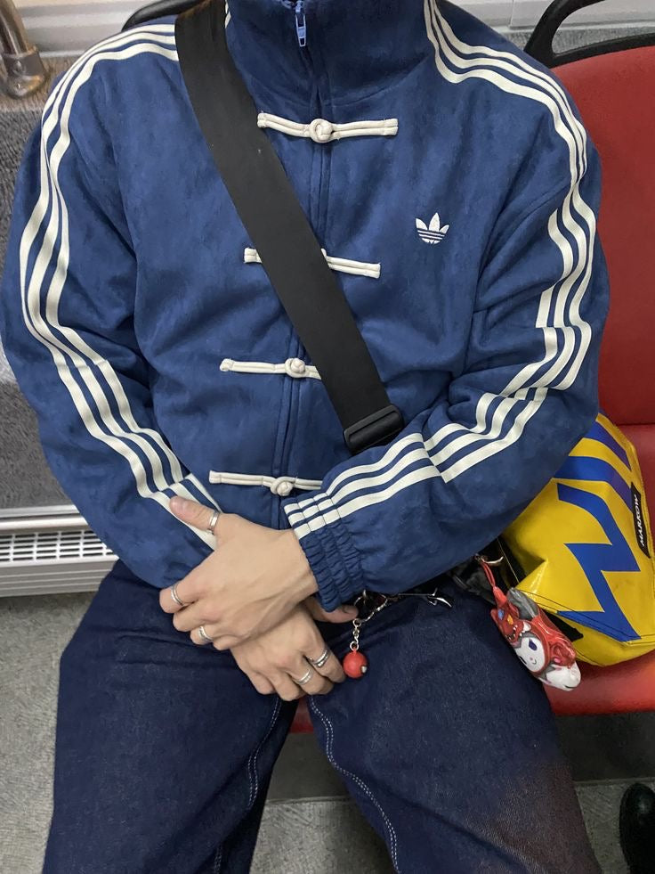 VANZI — BLUE CNY JACKET