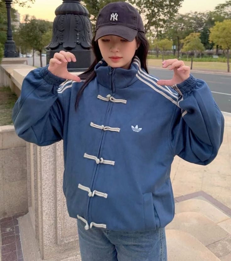 VANZI — BLUE CNY JACKET
