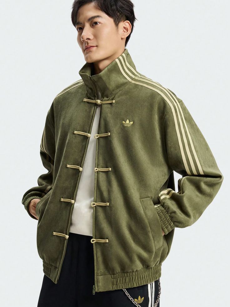 VANZI Olive CNY Jacket – Heritage Meets Streetwear